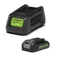 Greenworks 24V Battery 2.0ah and Charger Set 2926707AU-Kit-2