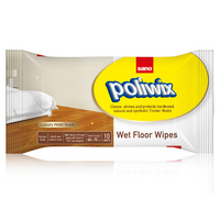 3x Floor Wipes Poliwix Cleaning System For Natural, Synthetic & Hardwood Timber Floor