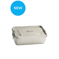 Cheeki NEW 1.2 Litre Stainless Steel Lunch Box Hungry Max