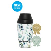Cheeki 350ml Insulated Coffee Mug Watercolour