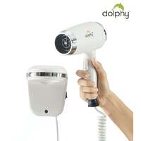 Wall mount hair dryer 1600w - hot and cold