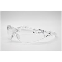 Eyres by Shamir TERMINATOR Clear Frame Clear Anti-Fog Lens Safety Glasses