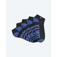 Workwear ankle sock 5 pk assorted