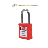 Halo Safety 38mm Safety Lock Red KD One Key