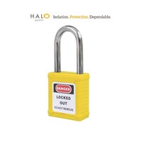 Halo Safety 38mm Safety Lock Yellow KD One Key