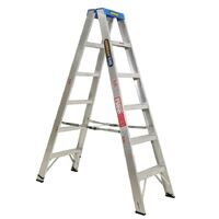 Gorilla Double sided A-frame Ladder 1.8m (6ft) 120kg Industrial