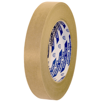 Husky Tape 48x Pack 101 Silicone Kraft Paper Tape Brown 24mm x 50m