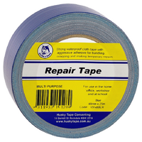 Husky Tape 24x Pack 105 Blue Cloth Tape Retail 48mm x 25m
