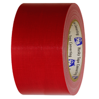 Husky Tape 16x Pack 105 Red Cloth Tape 72mm x 25m