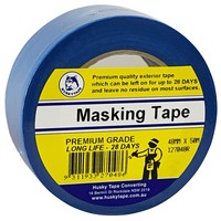 Husky Tape 48x Pack 1270R 28 Day Premium Masking 18mm x 50m Retail
