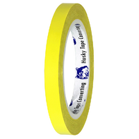 Husky Tape 36x Pack 490 Yellow Polyester Insulation Tape 24mm x 66m