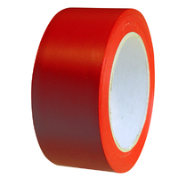 Husky Tape 24x Pack 557 Floor Marking Tape Red 48mm x 33m