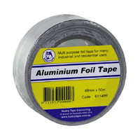 Husky Tape 24x Pack 611 Aluminium Foil Tape 48mm x 50m