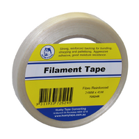 Husky Tape 72x Pack 725 Filament Tape 12mm x 45m