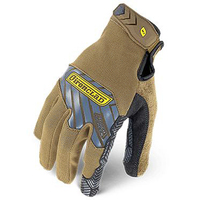 Ironclad Command Grip Brown Work Gloves