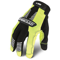 Ironclad I-Viz Reflective Green Work Gloves