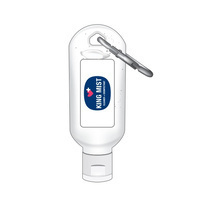 50x King Mist 60ml Hand Sanitisers with Carabiner