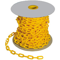 Yellow Safety Chain 40m Roll
