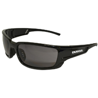 DENVER Premium Safety Glasses Black Frame Smoke Lens