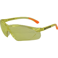 KANSAS Safety Glasses with Anti-Fog Amber Lens