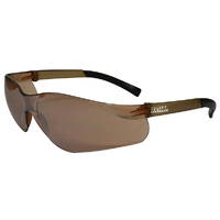 NEVADA Safety Glasses with Anti-Fog Bronze Mirror Lens 12x Pack