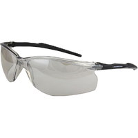SWORDFISH Safety Glasses with Anti-Fog Silver Mirror Lens 12x Pack