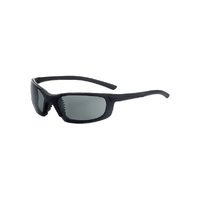 549 Safety Glasses Black Frame G15 Smoke AS/AF Lens