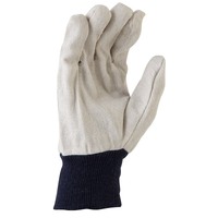 Maxisafe Cotton Drill Glove Retail Carded 12x Pack