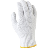 Maxisafe Bleached Knitted Poly Cotton Liner Glove