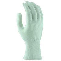 Microfresh Cut E White 'Food Grade' Liner Glove 6x Pack