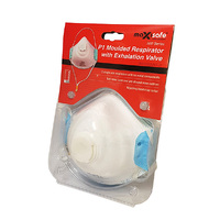 P1 Moulded Respirator with Valve card of 3
