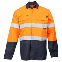 WORKIT Fire Resistant RIPSTOP FR Inherent 197gsm Taped Shirt