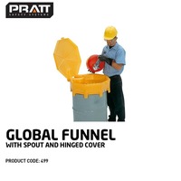 Global Funnel with Spout And Hinged Cover