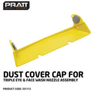 Dust Cover Cap For Triple Eye & Face Wash Nozzle Assembly