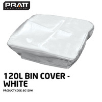 120l Bin Cover White