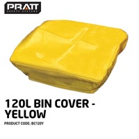 120l Bin Cover Yellow