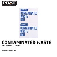 Contaminated Waste Bag Pack of 10 Bags