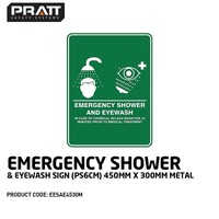 Emergency Shower & Eyewash Sign