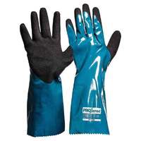Prochem 35cm Green/Black Nitrile PU Gloves 12 Pack