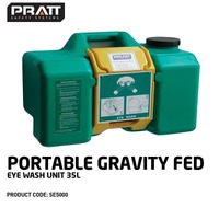 Portable Gravity Fed Eye Wash Unit. 35L