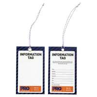 Safety Tag -125mm X 75mm Information (Blank)