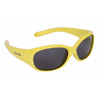 Ugly Fish PB001 Yellow Frame Smoke Lens Fashion Sunglasses