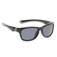 Ugly Fish PK488-Shiny Black Frame Smoke Lens Fashion Sunglasses