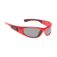 Ugly Fish PK911 Red Frame Smoke Lens Fashion Sunglasses