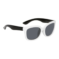 Ugly Fish PKM511 White Black Frame Smoke Lens Fashion Sunglasses
