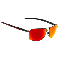 Ugly Fish PT24166 Matt Black Frame Red Revo Lens Fashion Sunglasses