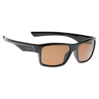 Ugly Fish PU5279 Shiny Black Frame Brown Lens Fashion Sunglasses