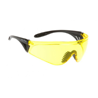 Ugly Fish Flare with Vented Arms RS5959-V Matt Black Frame Yellow Lens Safety Sunglasses