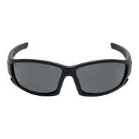 Rocket polarised motorcycle sunglasses rsp404 - black frame/smoke lens