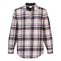 Portwest KX3 Check Flannel Shirt